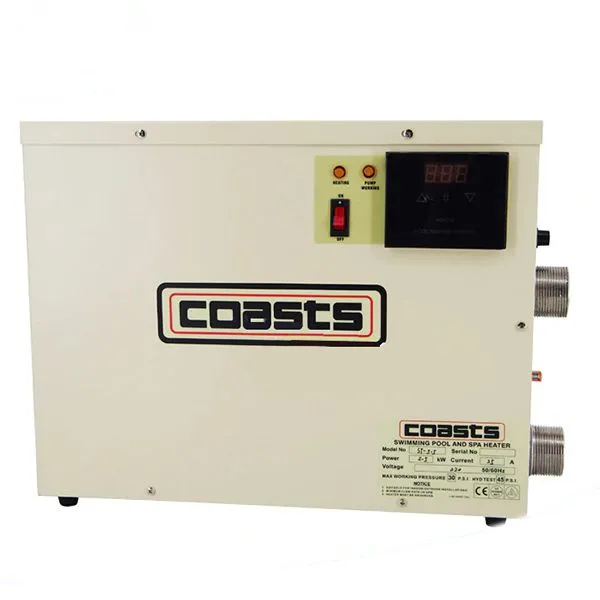 Máy gia nhiệt bể bơi COAST model ST – Máy cấp nhiệt bể bơi