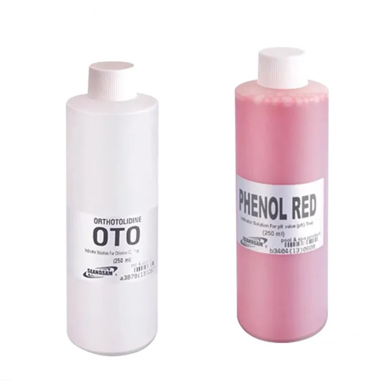 Bộ dung dịch test nước bể bơi Phenol và Oto 250 ml – Thiết bị vệ sinh bể bơi